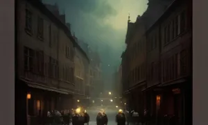Příběh: kubistická lampa