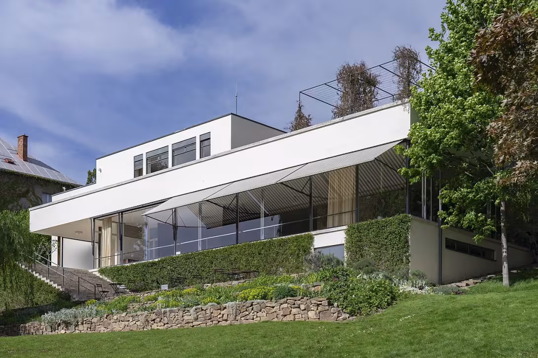 Dnešní pohled – Vila Tugendhat