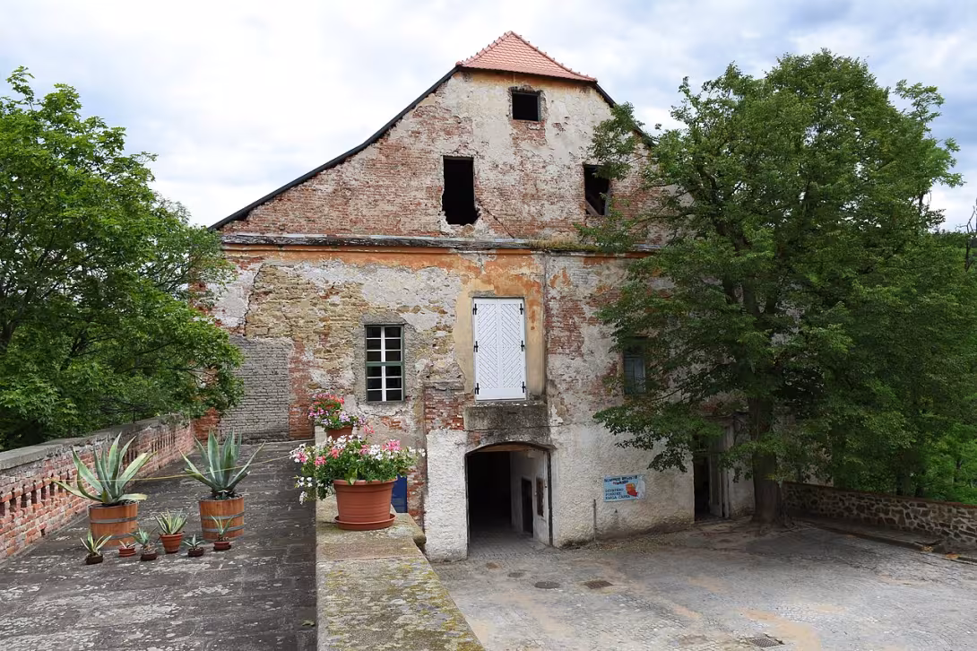 Heutige Ansicht – Anglický trakt