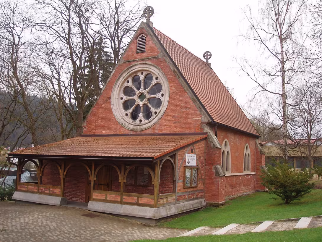 Heutige Ansicht – Anglikánský kostel