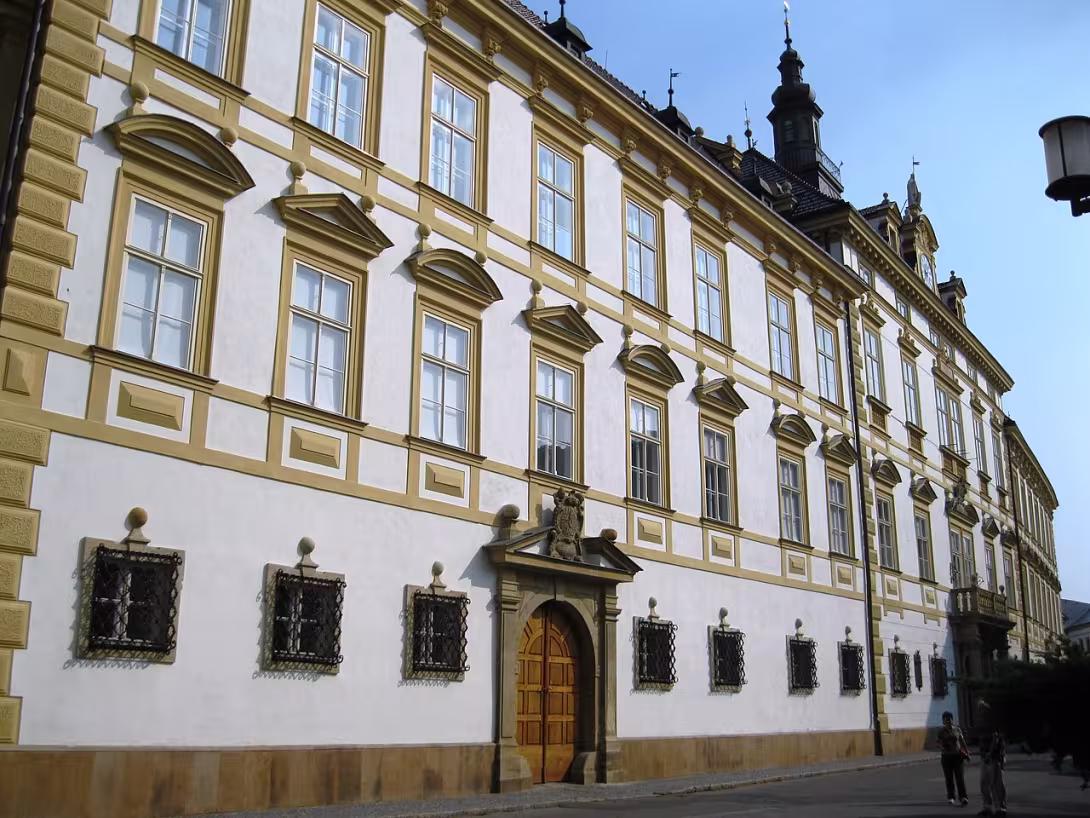 Dnešní pohled – Arcibiskupský palác v Olomouci