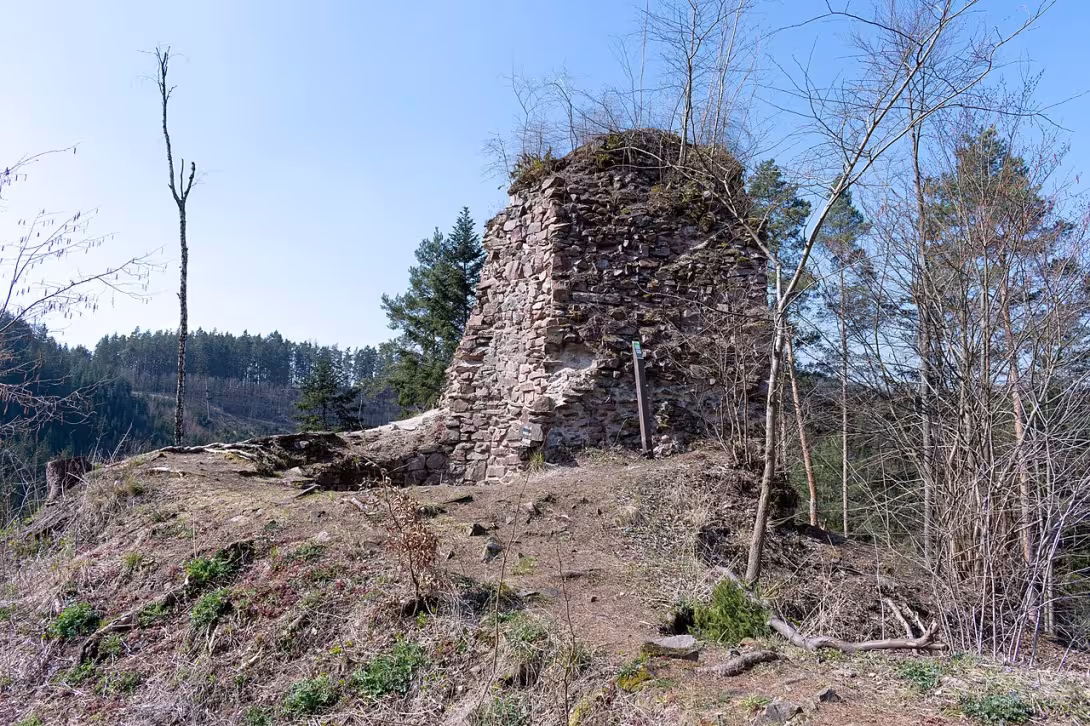 Dnešní pohled – Aueršperk