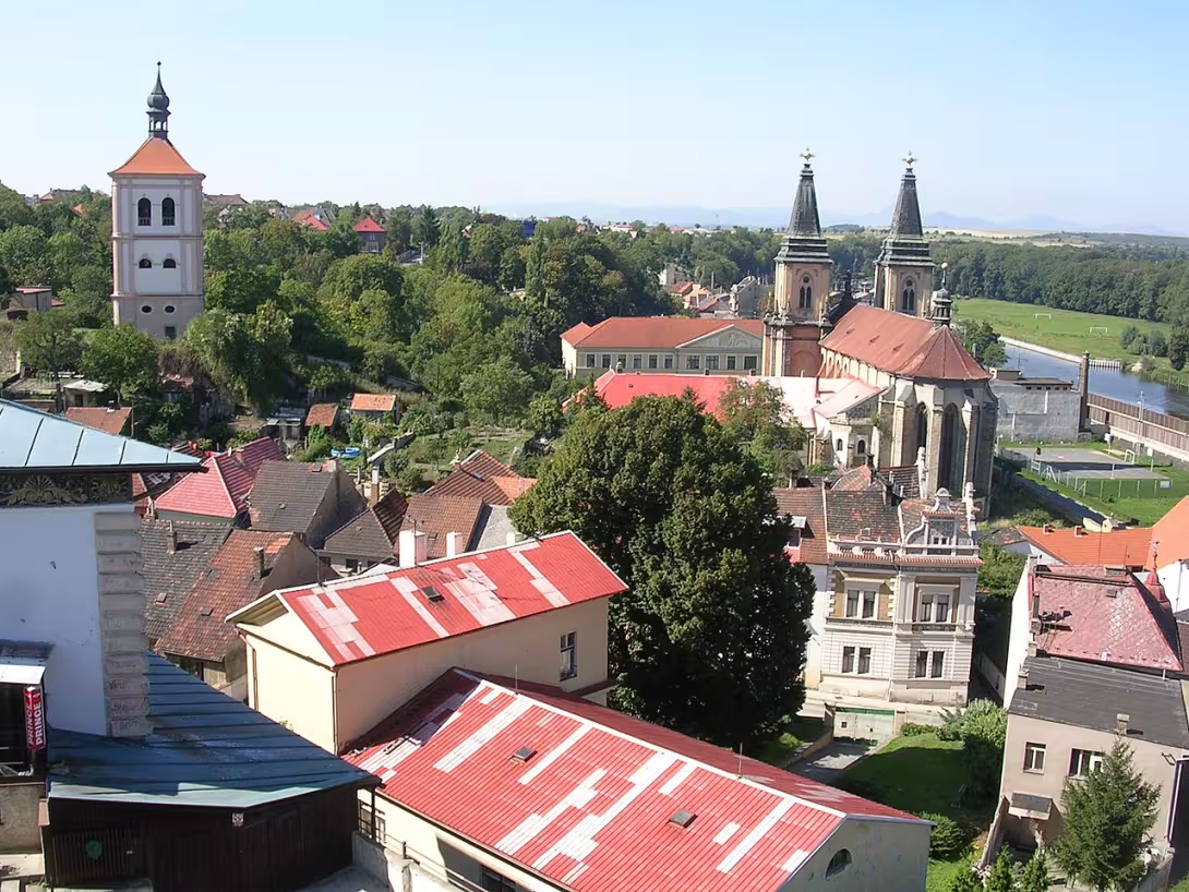 Today's view – Augustiniánský klášter v Roudnici nad Labem