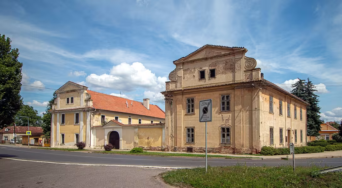 Dzisiejszy widok – Barokní statek Doksany