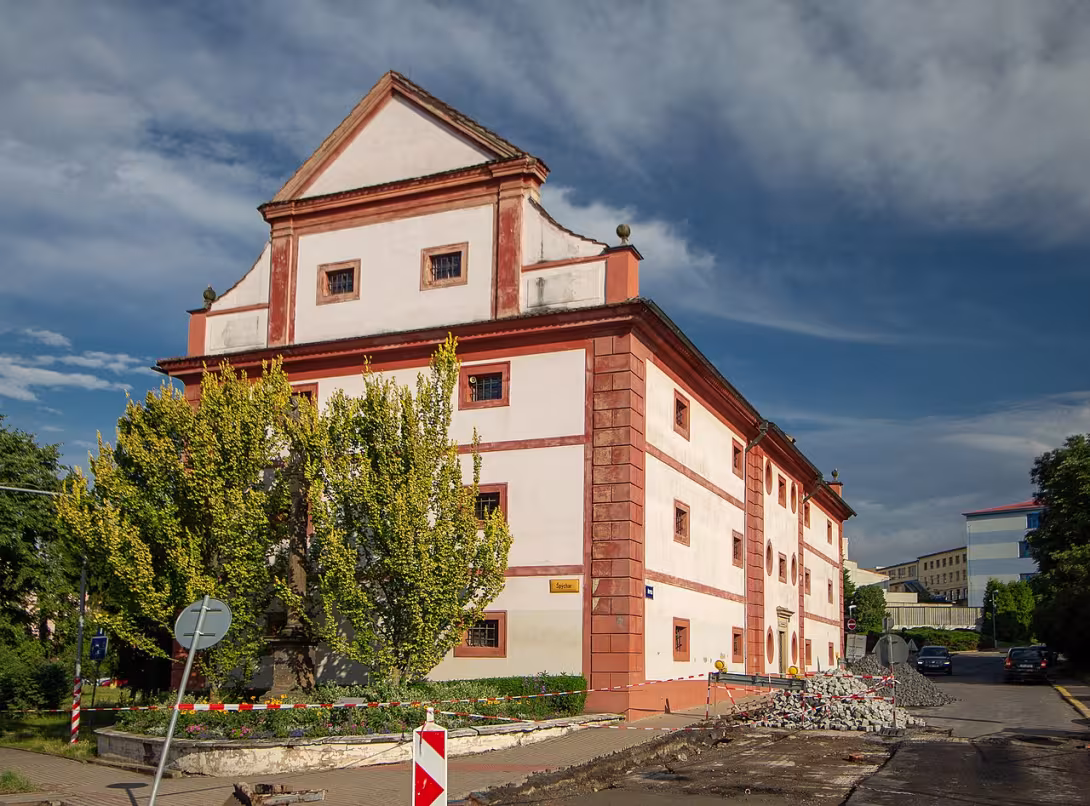 Dnešní pohled – Barokní sýpka v Roudnici nad Labem