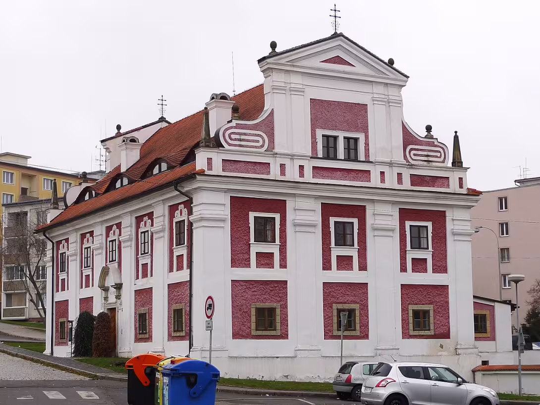 Today's view – Barokní špitál v Lounech