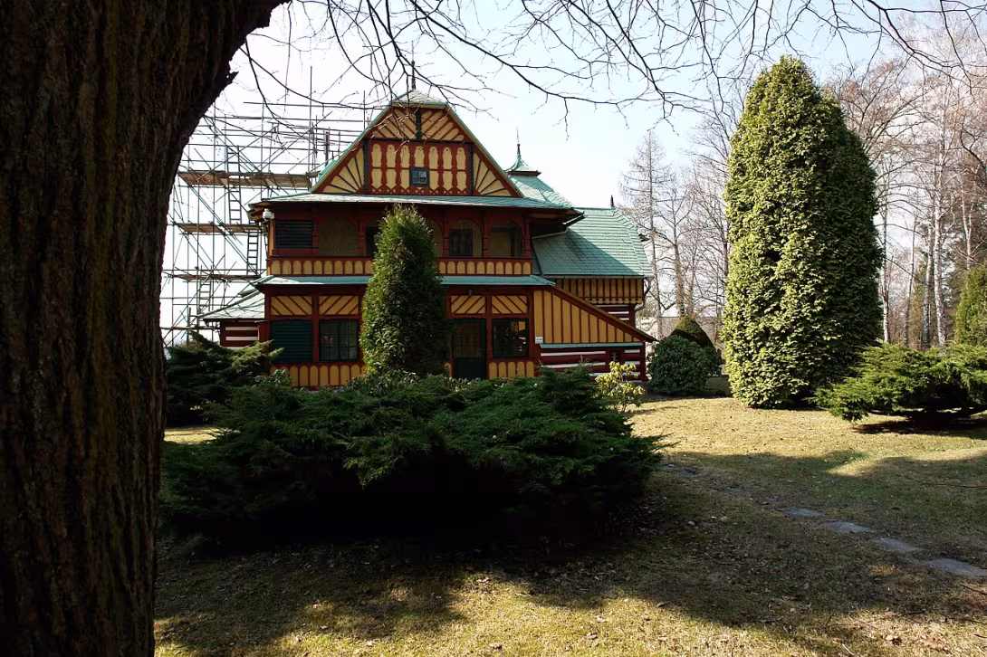 Dnešní pohled – Bartelmusova vila