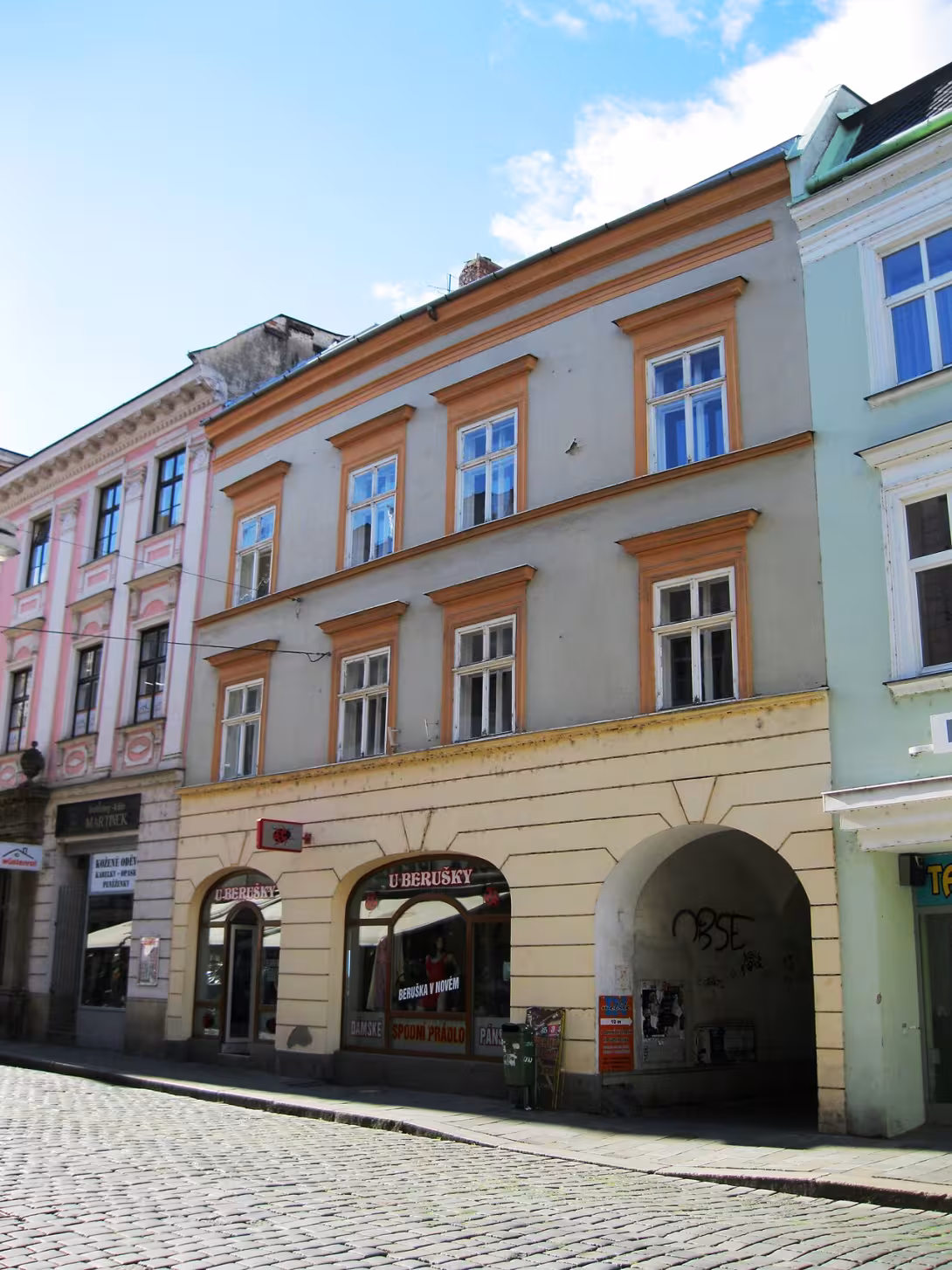 Dnešní pohled – Barvířská 1