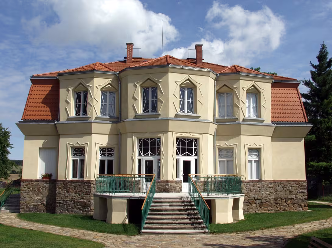 Dnešní pohled – Bauerova vila