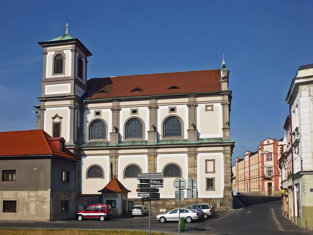 Dnešní pohled – Bazilika Všech svatých v České Lípě
