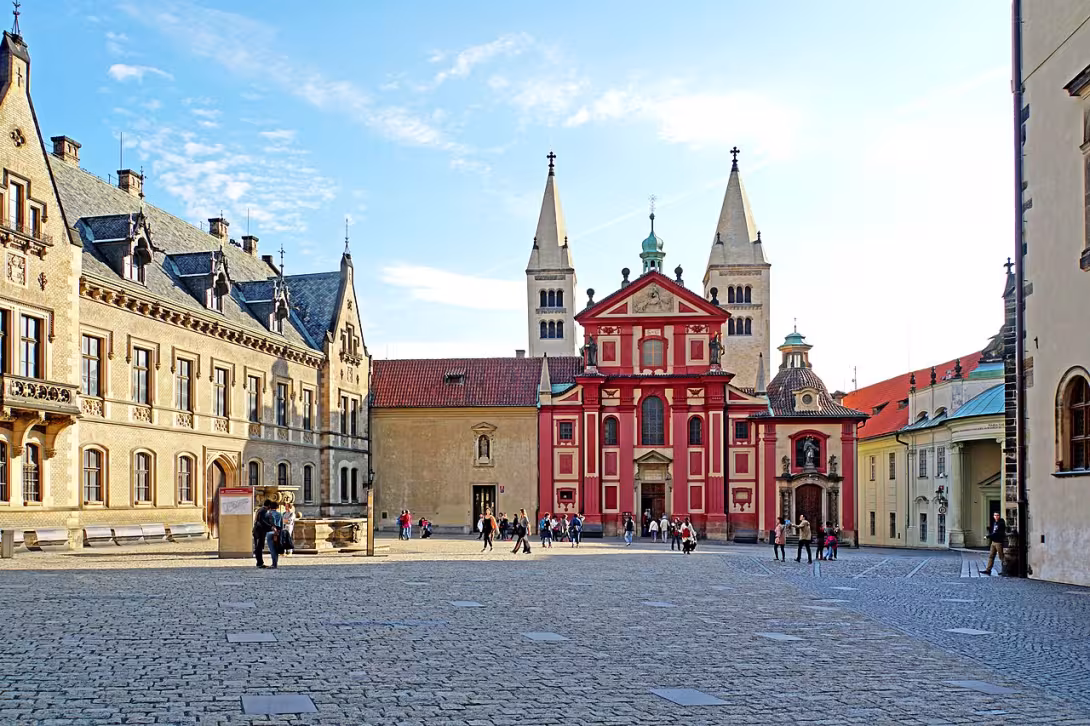 Dnešný pohľad – Bazilika svatého Jiří