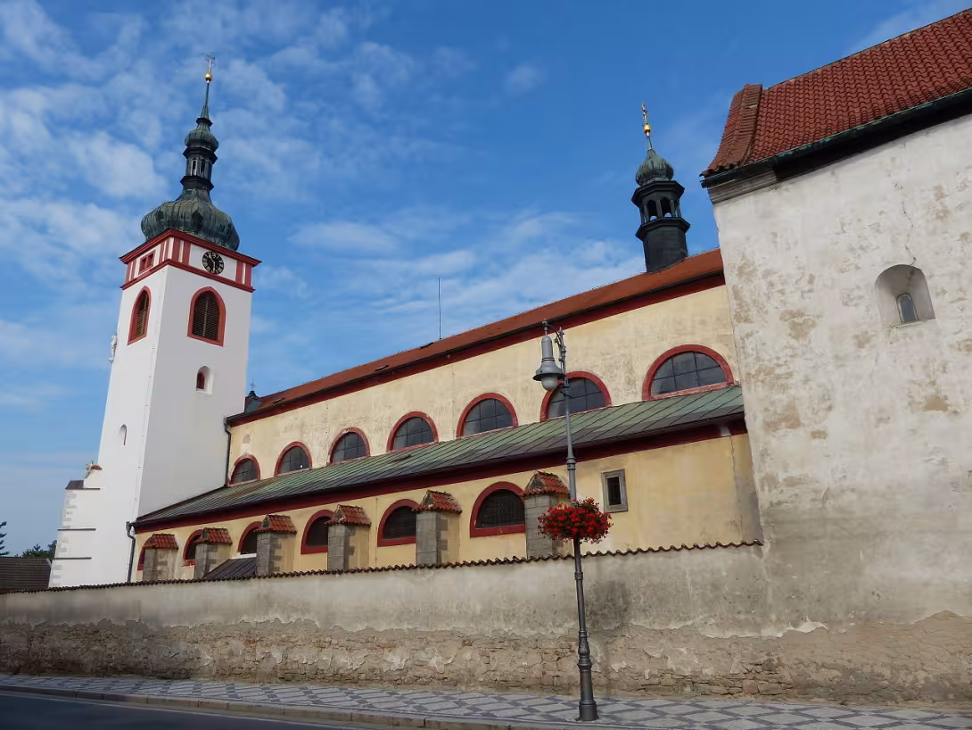 Dnešní pohled – Bazilika svatého Václava ve Staré Boleslavi