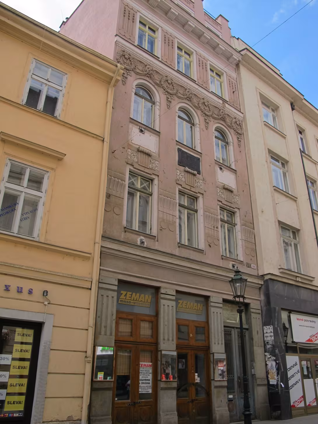 Dzisiejszy widok – Bedřicha Smetany 4