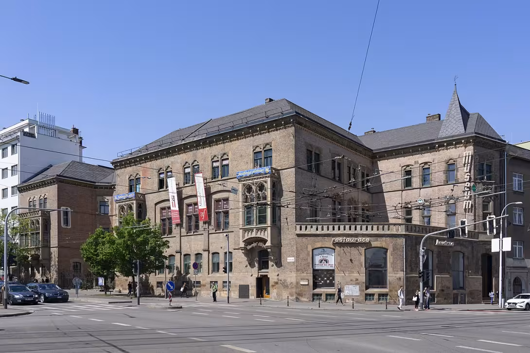 Dnešní pohled – Berglův palác
