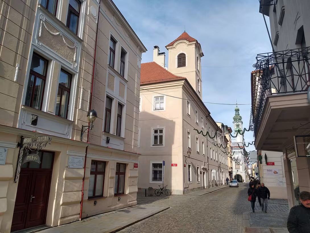 Dnešní pohled – Biskupská rezidence v Českých Budějovicích