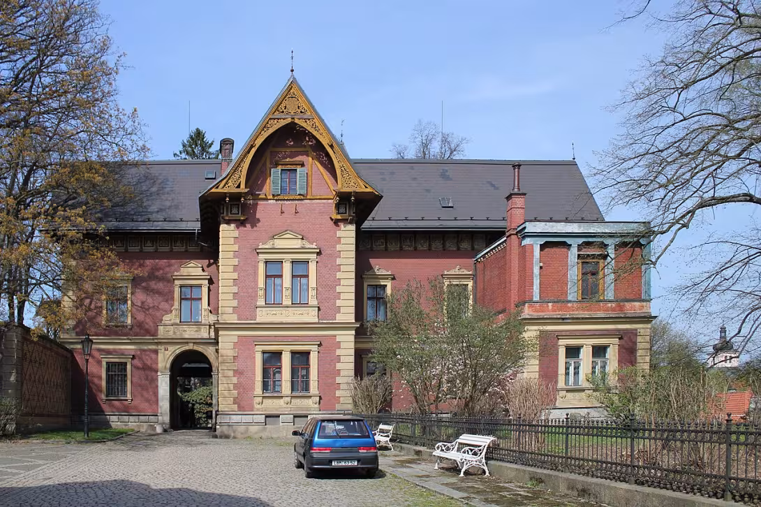 Dnešní pohled – Blaschkova vila