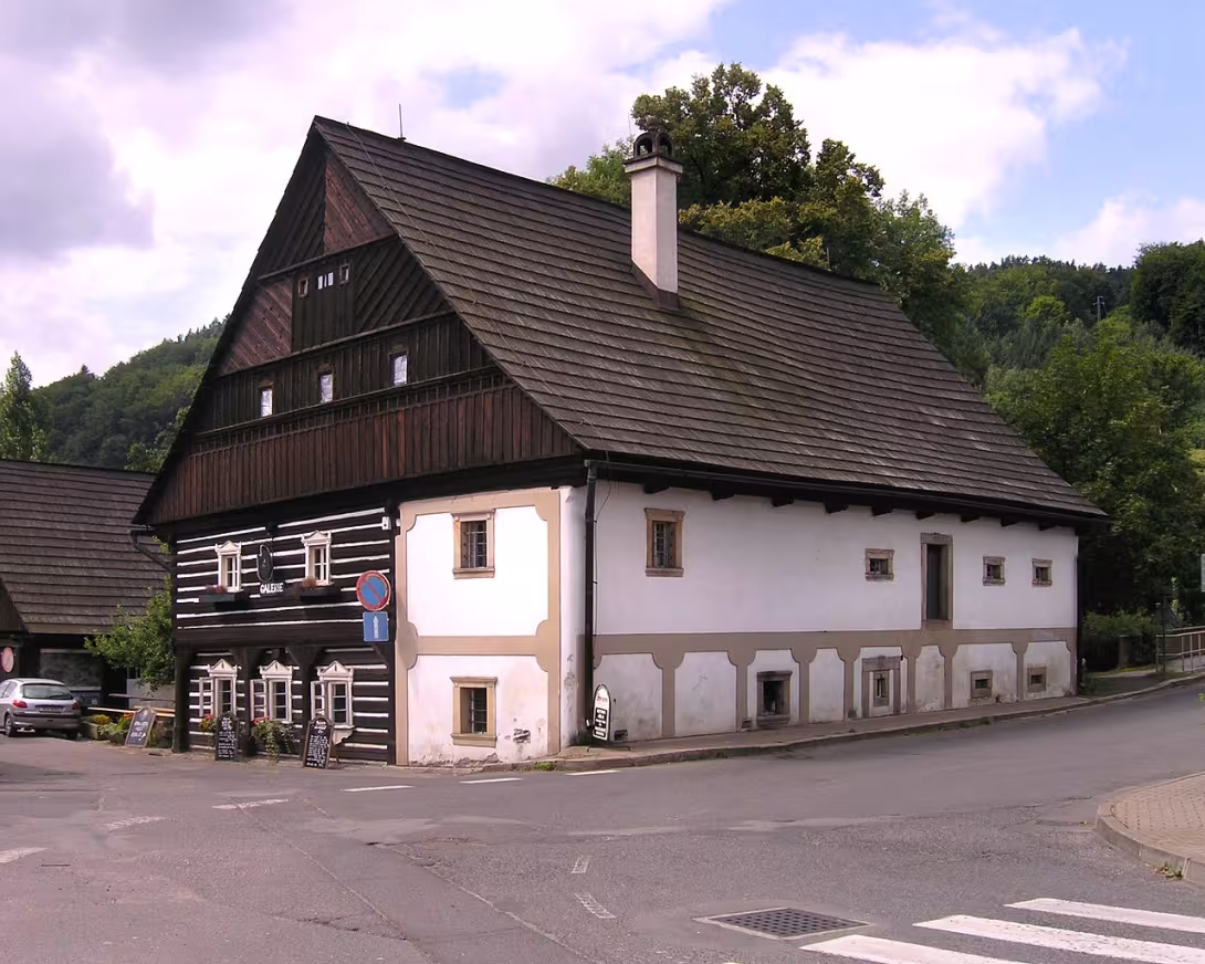 Dnešní pohled – Boučkův statek