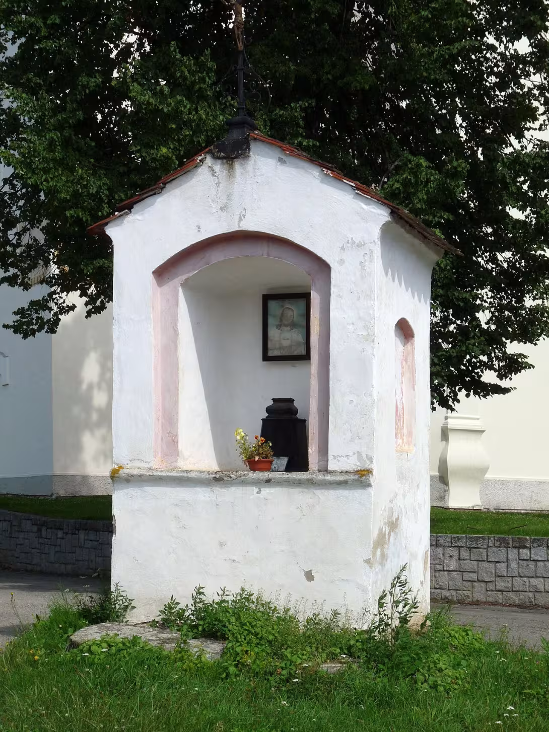 Dzisiejszy widok – Boží muka - výklenková kaplička