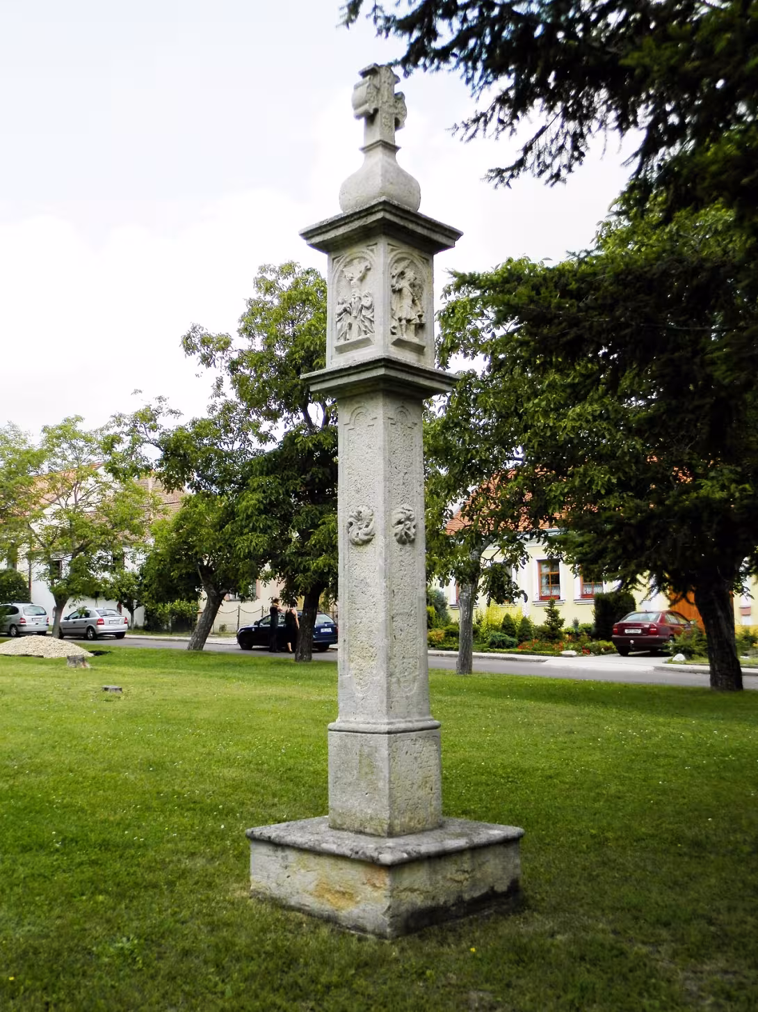 Today's view – Boží muka z roku 1705