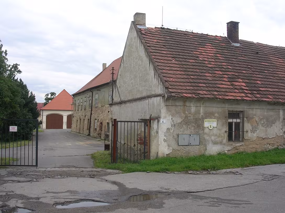 Dnešní pohled – Brandejsův statek