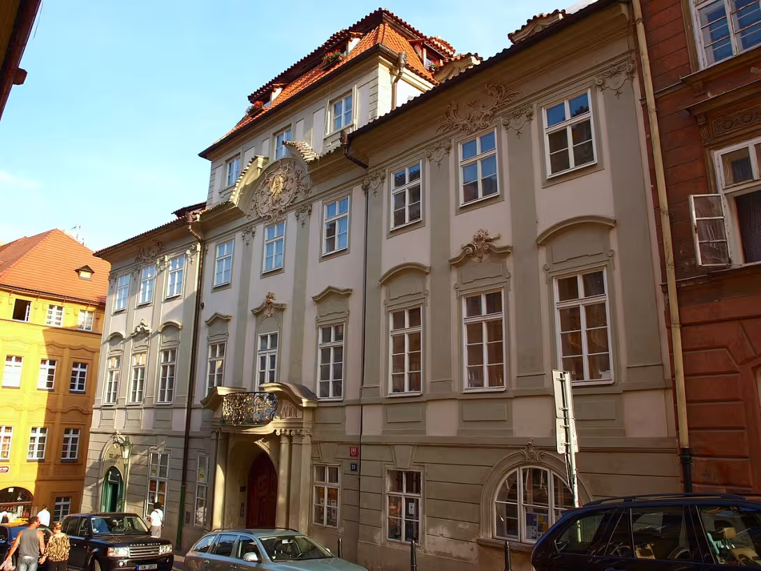 Dzisiejszy widok – Bretfeldovský palác
