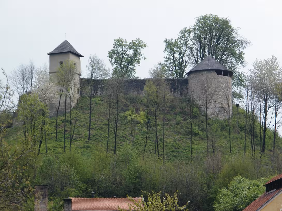 Dzisiejszy widok – Brumov