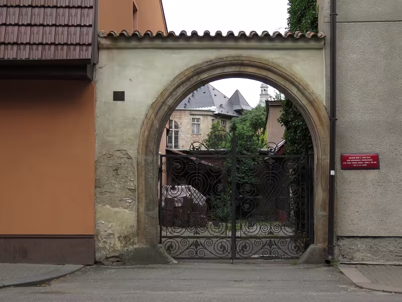 Dzisiejszy widok – Brána domu čp. 81