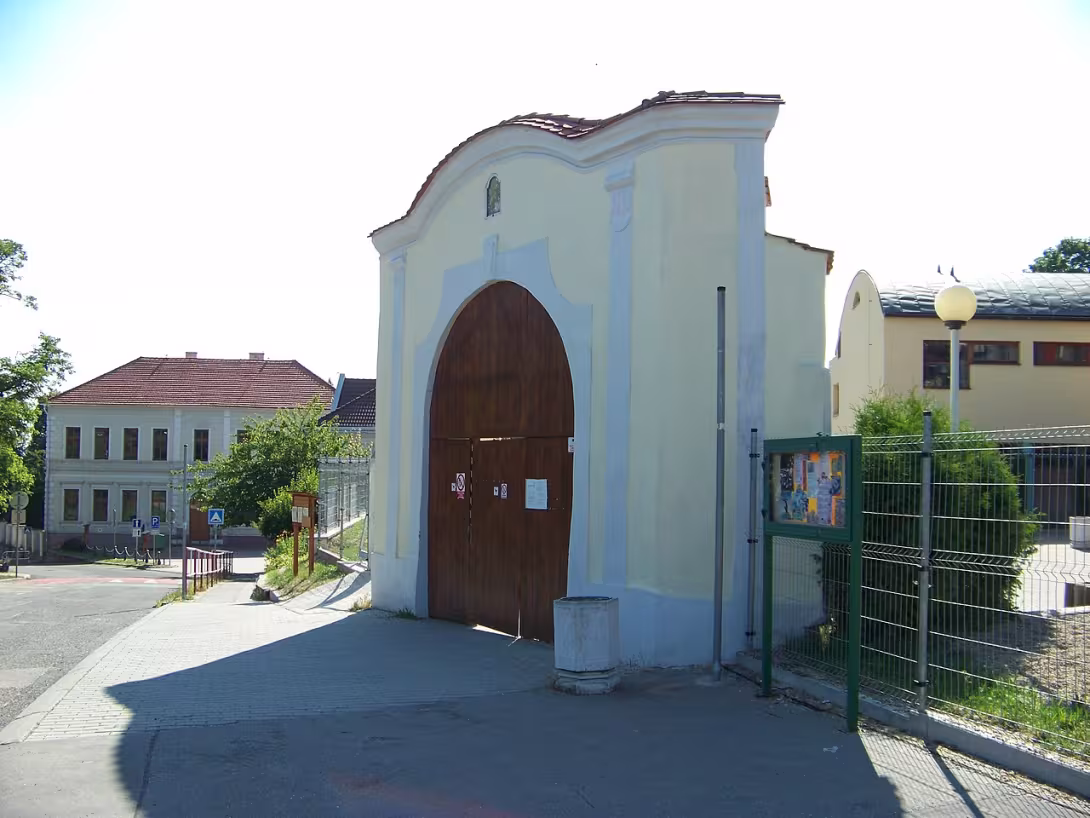 Dnešní pohled – Brána čp. 821