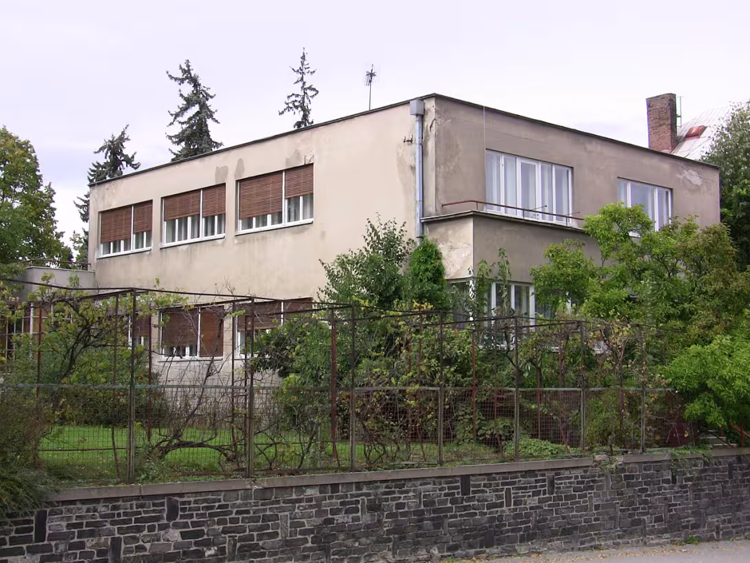 Dnešní pohled – Budilova vila