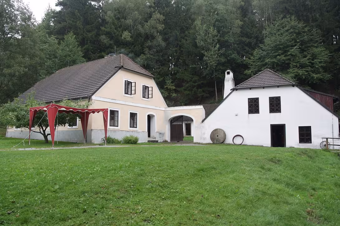 Dnešní pohled – Buškův hamr