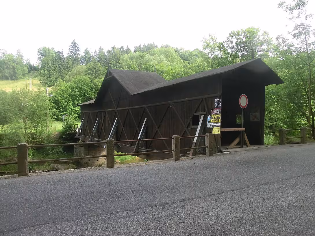 Dnešní pohled – Bysterský most