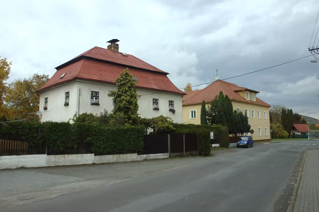 Dnešní pohled – Bývalá fara