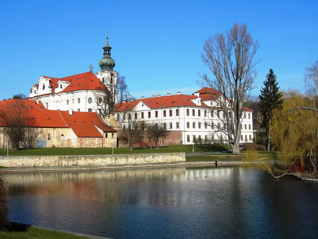Dnešní pohled – Břevnovský klášter