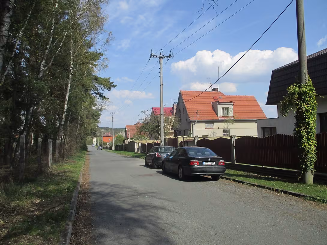 Dnešní pohled – Březová