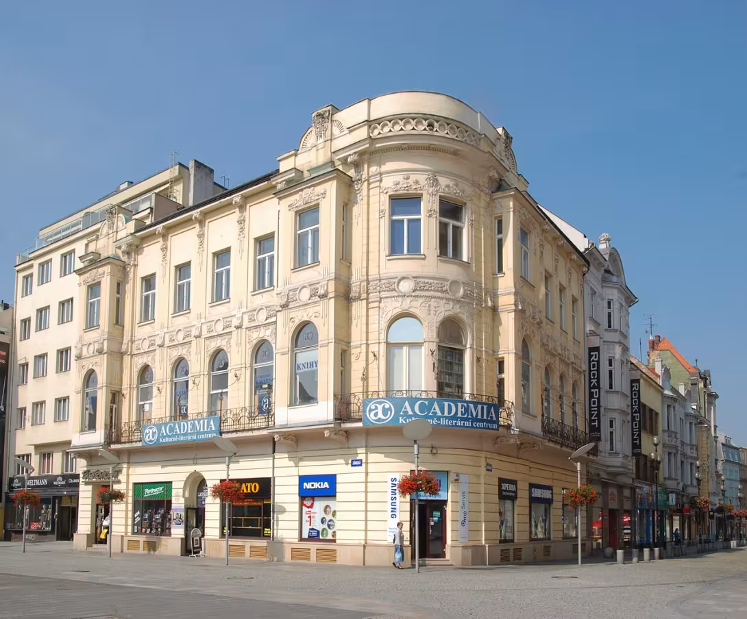 Dnešní pohled – Café Habsburg
