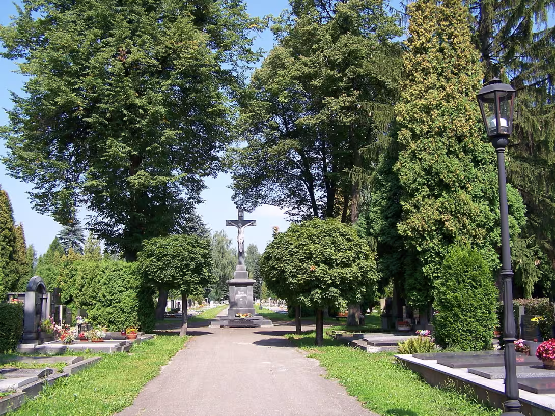 Heutige Ansicht – Centrální hřbitov v Českém Těšíně