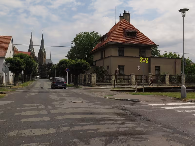 Dnešní pohled – Charvátova vila