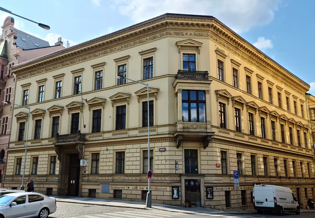 Dnešní pohled – Daňkův palác