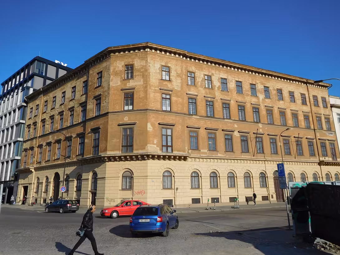 Dzisiejszy widok – Desfourský palác