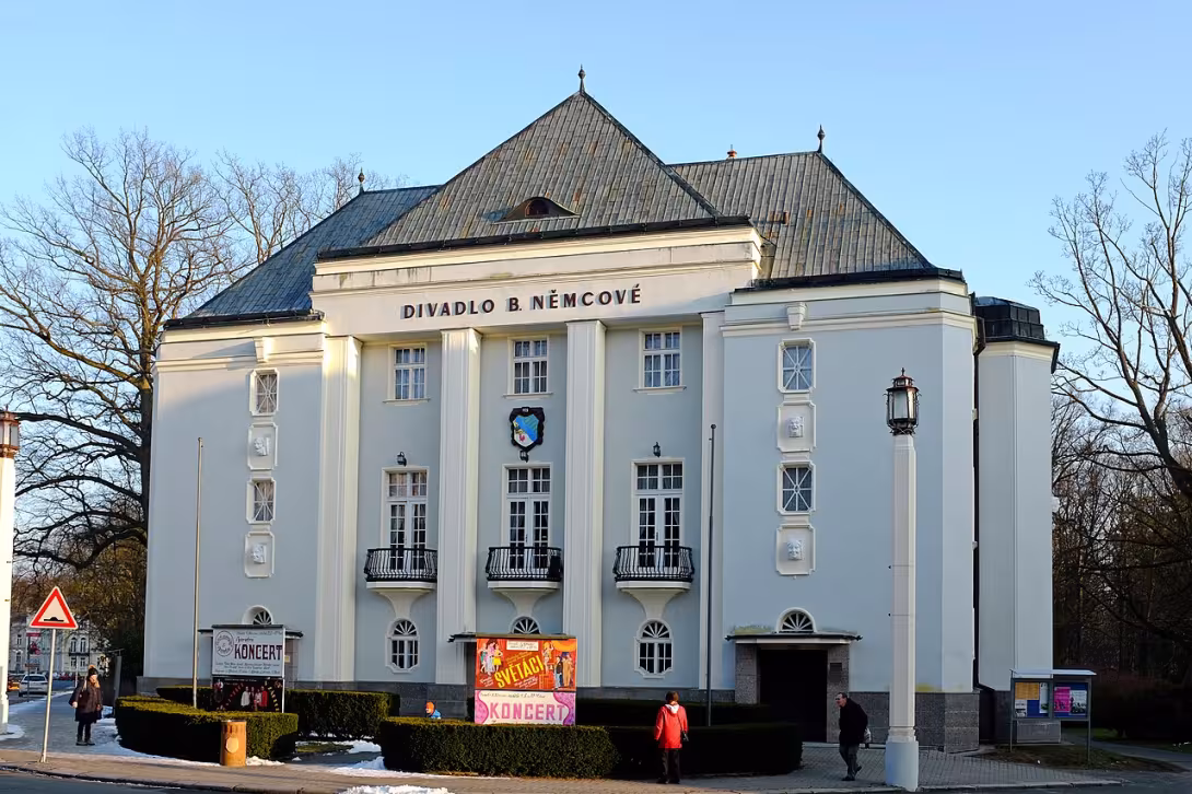 Today's view – Divadlo Boženy Němcové