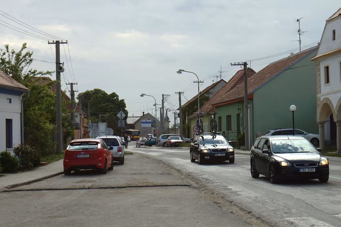 Dnešní pohled – Dolní Věstonice