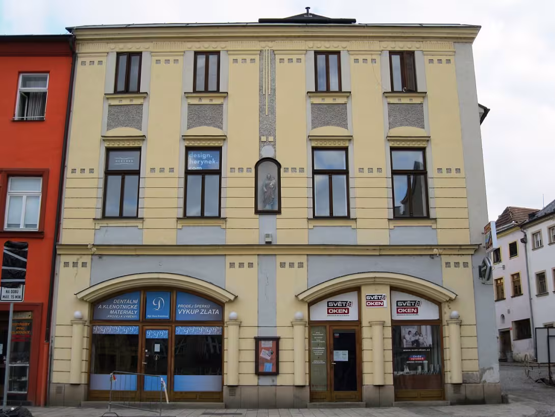 Dnešní pohled – Dolní náměstí 23
