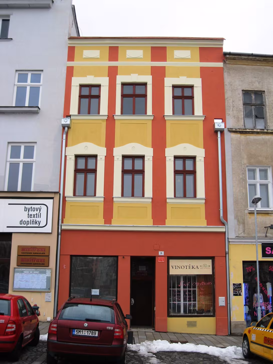 Dnešní pohled – Dolní náměstí 26