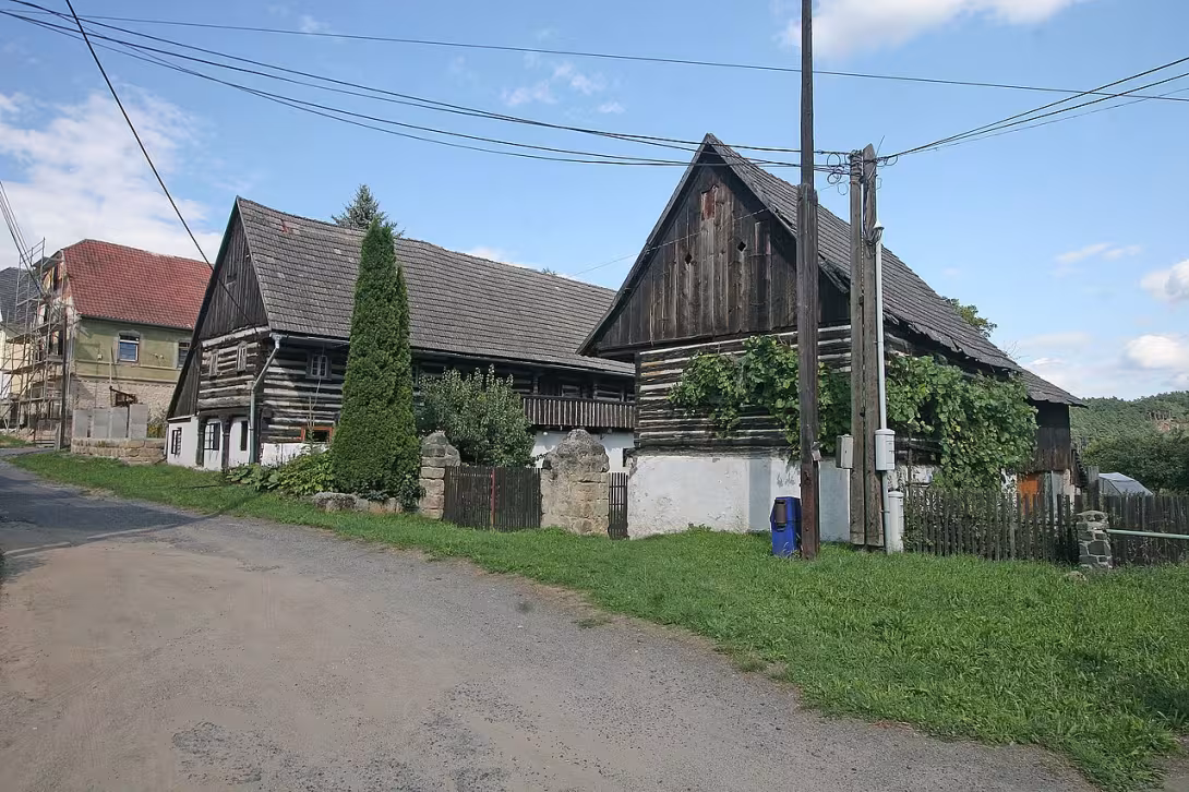 Dzisiejszy widok – Domašice 7