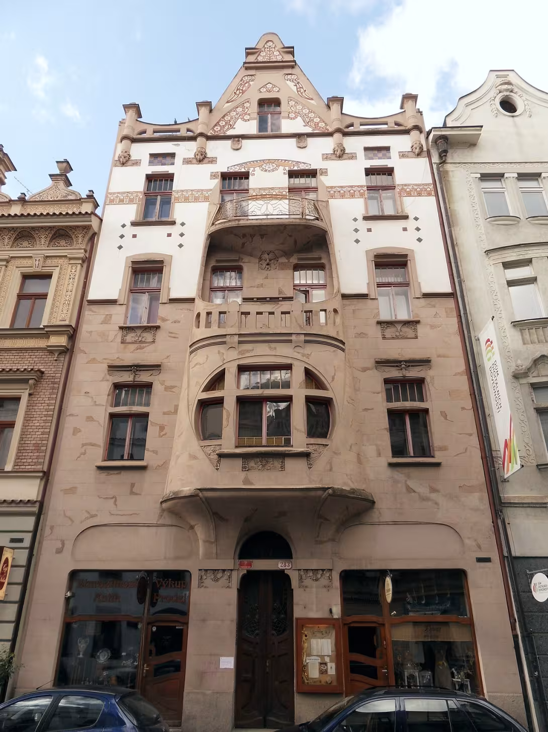 Dzisiejszy widok – Dominikánská 7