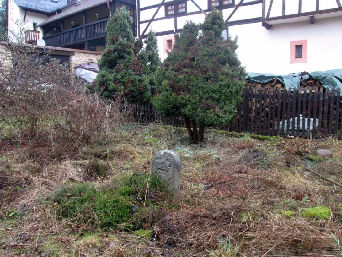 Dzisiejszy widok – Dva hraniční kameny