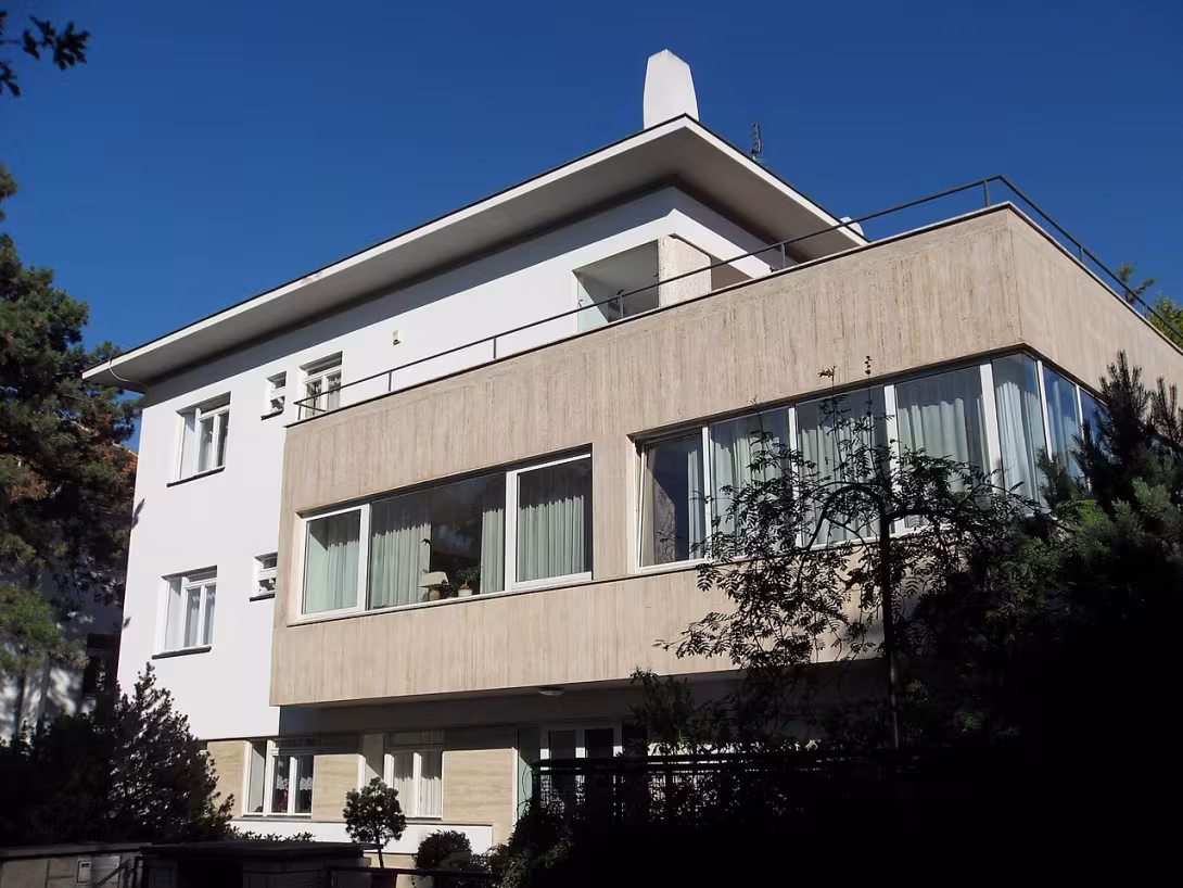Dnešní pohled – Dvořákova vila