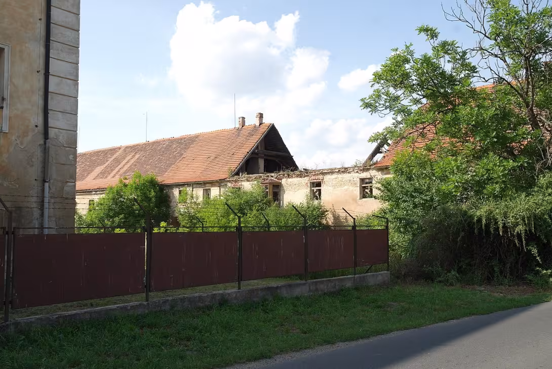 Dnešní pohled – Dvůr Chlumín