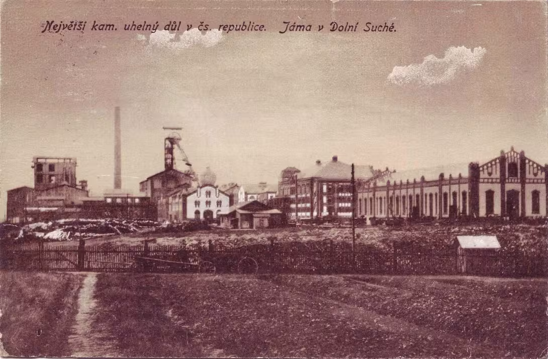 Dnešní pohled – Důl Dukla