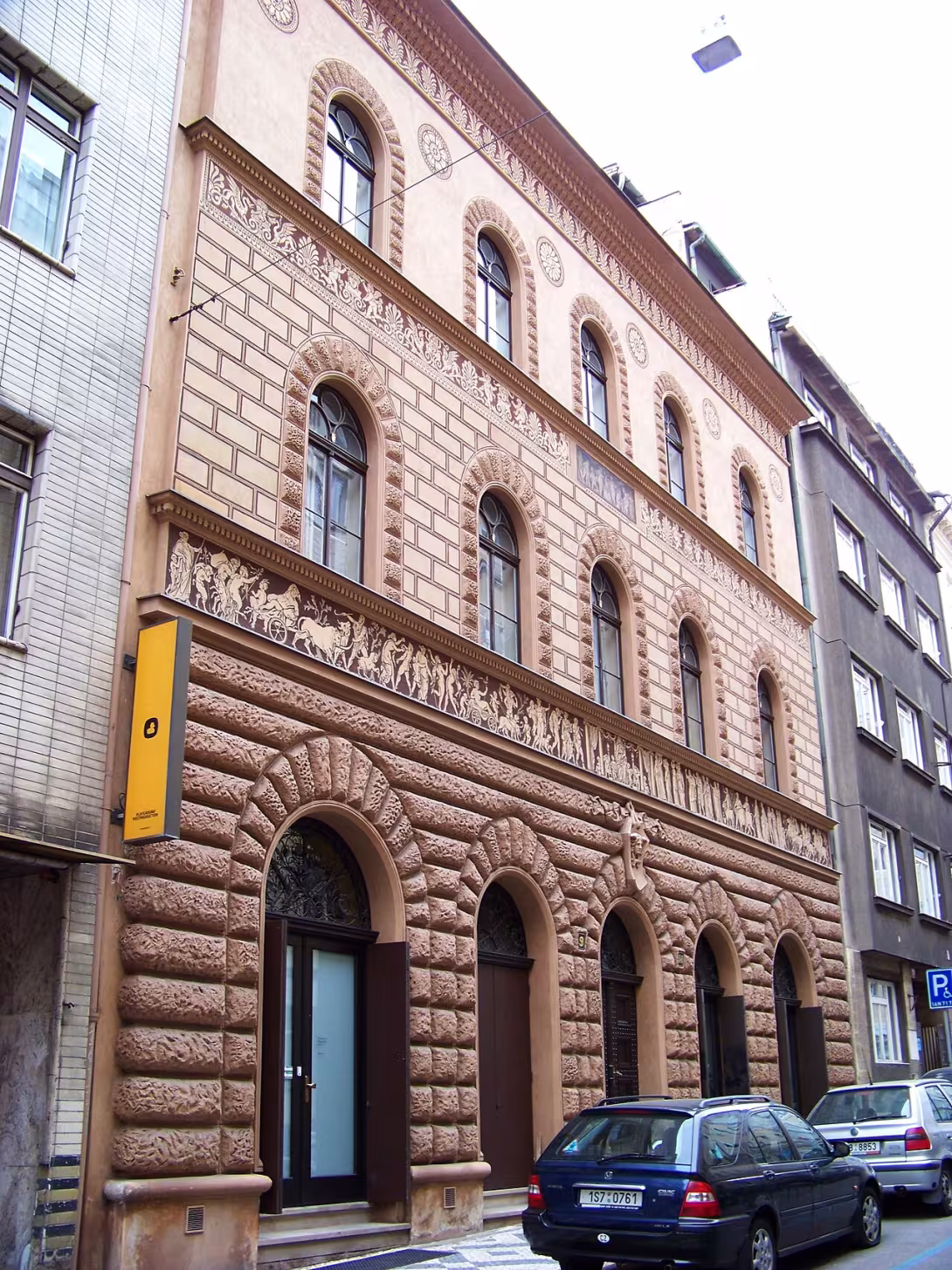 Dnešní pohled – Dům Bohuslava Schnircha